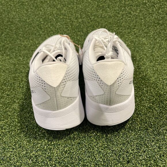 adidas Adizero SL White Carbon Sneaker Mens 9 White Black Running HQ1352 NEW - Picture 4 of 8